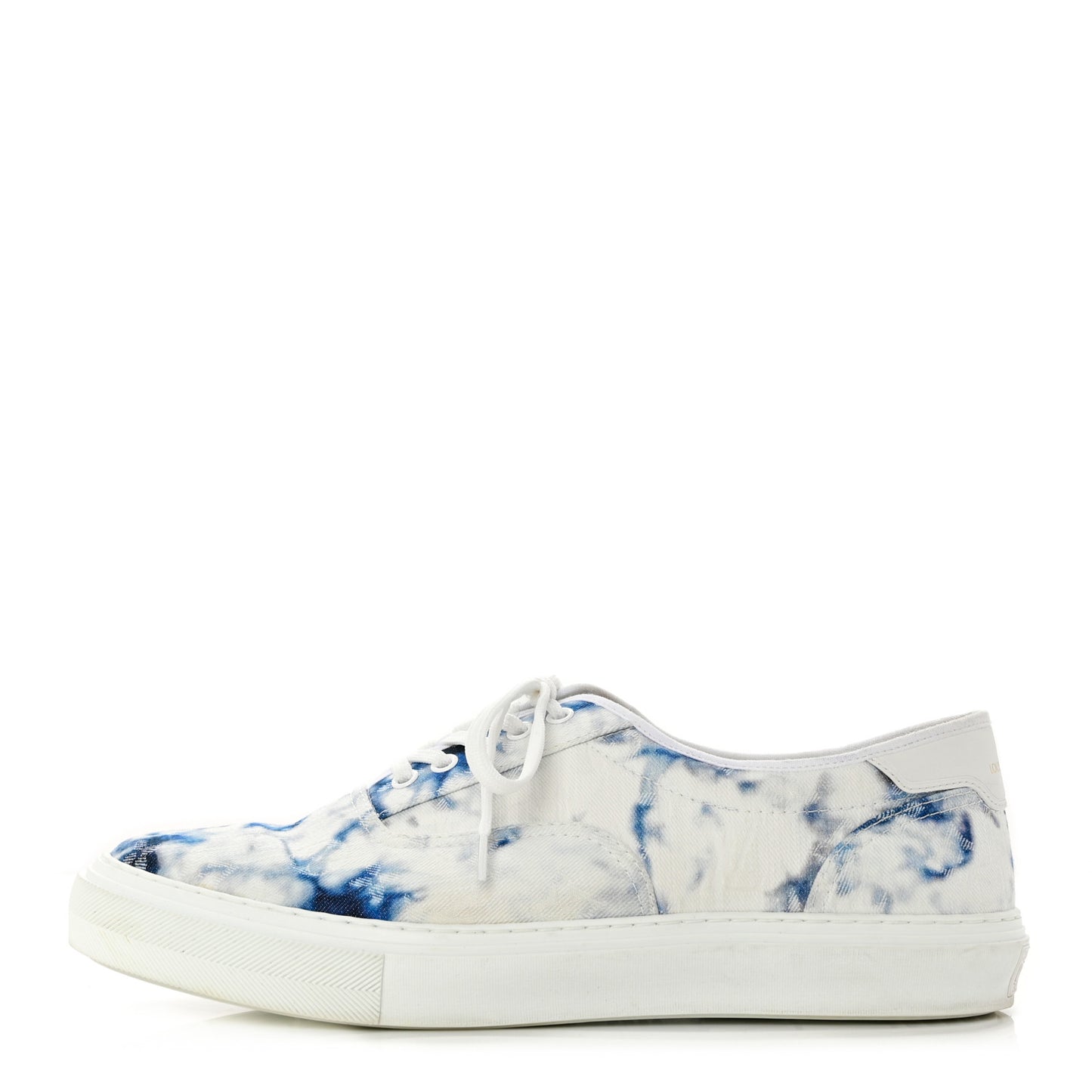 Denim Monogram Mens Trocadero Tie Dye Sneakers 10.5 Marine