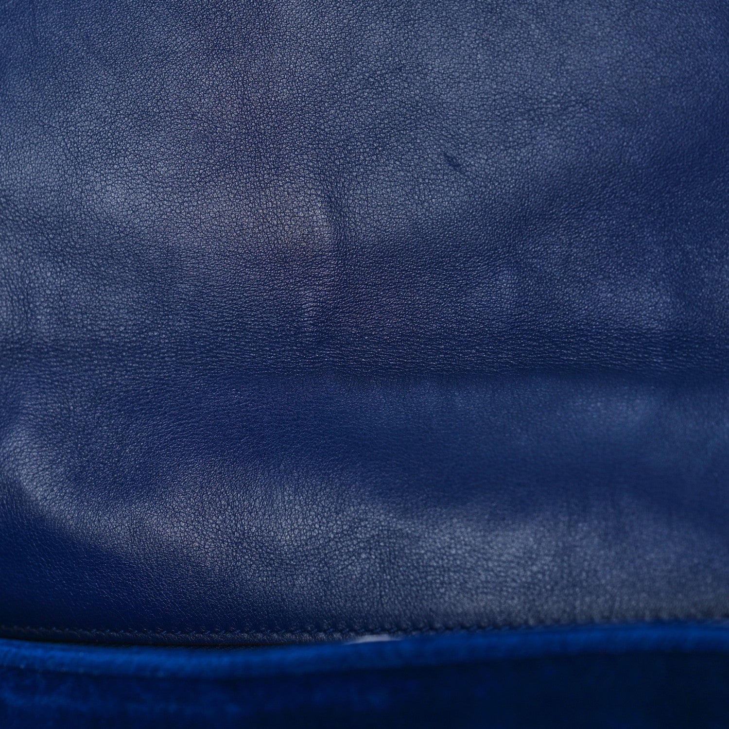 Gucci Velvet Matelasse Modern Embroidered Medium GG Marmont Shoulder Bag Cobalt 10 of 12