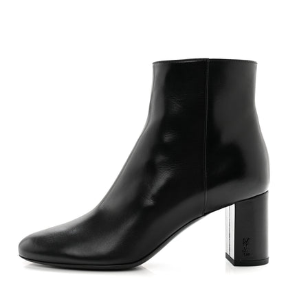 Saint Laurent Nappa Vendome Loulou Ankle Zip Boot 37.5 Black 1 of 9