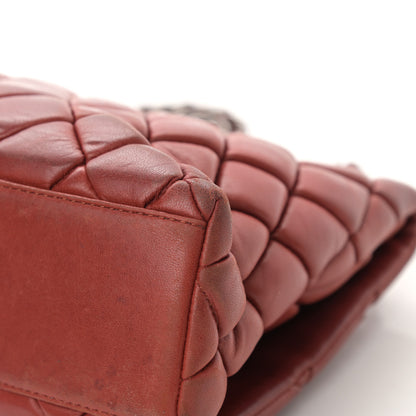 Chanel Lambskin Large New Bubble Flap Red 11 of 21