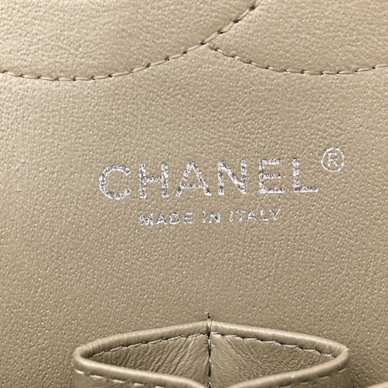 Chanel Caviar Quilted Jumbo Double Flap Taupe 6 of 16