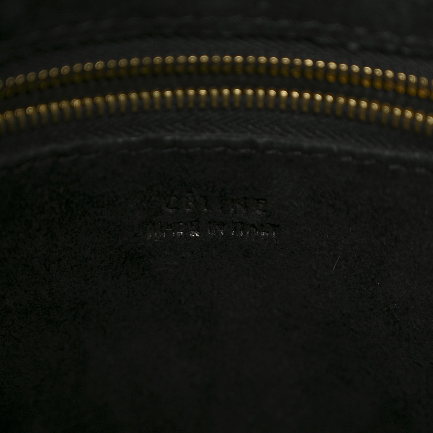 Soft Grained Calfskin Small Sangle Bucket Bag Black
