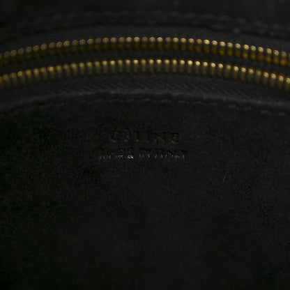 Celine Soft Grained Calfskin Small Sangle Bucket Bag Black 6 of 10