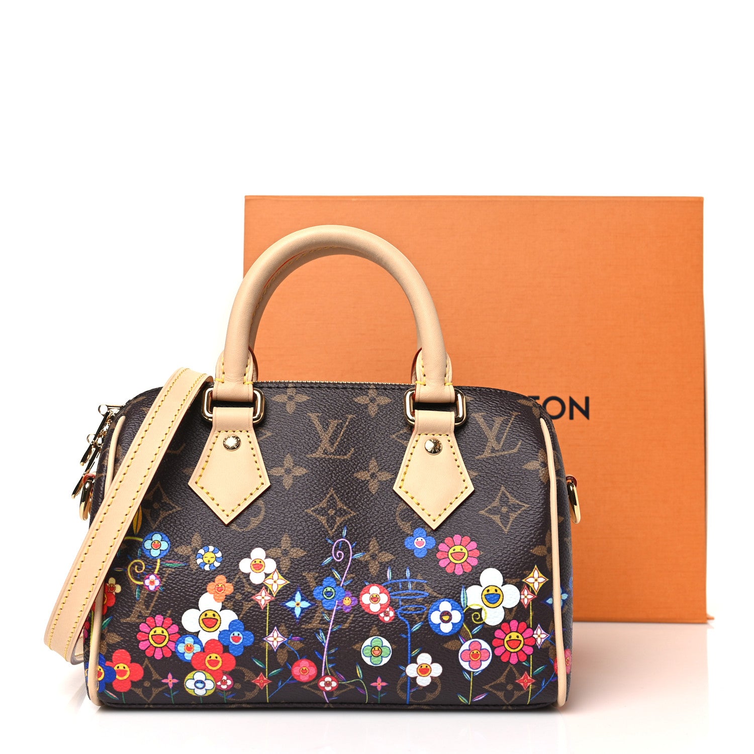 Louis Vuitton LV X TM Monogram Flowers Speedy Bandoulière 20 10 of 10