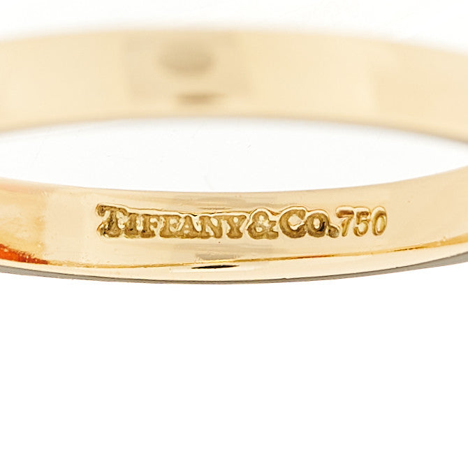 Tiffany 18K Yellow Gold Carnelian 7mm Paloma Picasso Sugar Stacks Ring 52 6 3 of 4