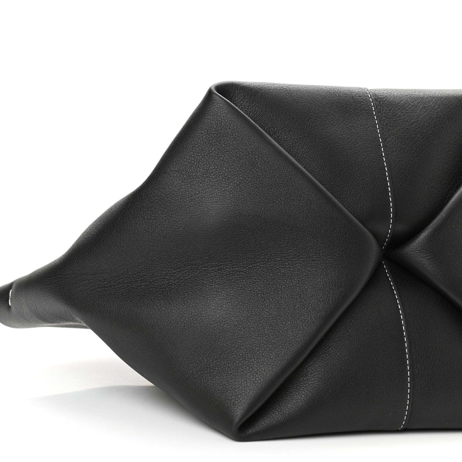 Mansur Gavriel Calfskin Mini Tulipano Bag Black White 7 of 7