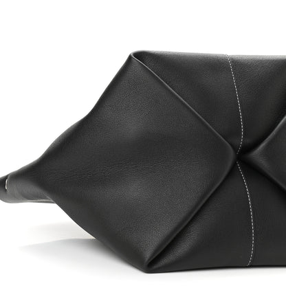 Mansur Gavriel Calfskin Mini Tulipano Bag Black White 7 of 7