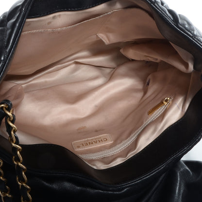 Chanel Lambskin Bubble Quilt Flap Black 5 of 7