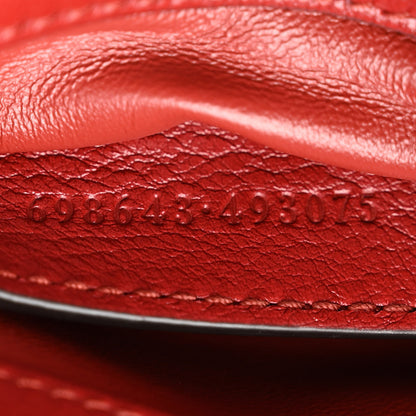 Gucci Roxy Calfskin Web Mini Blondie Shoulder Bag Blondie Red 7 of 10