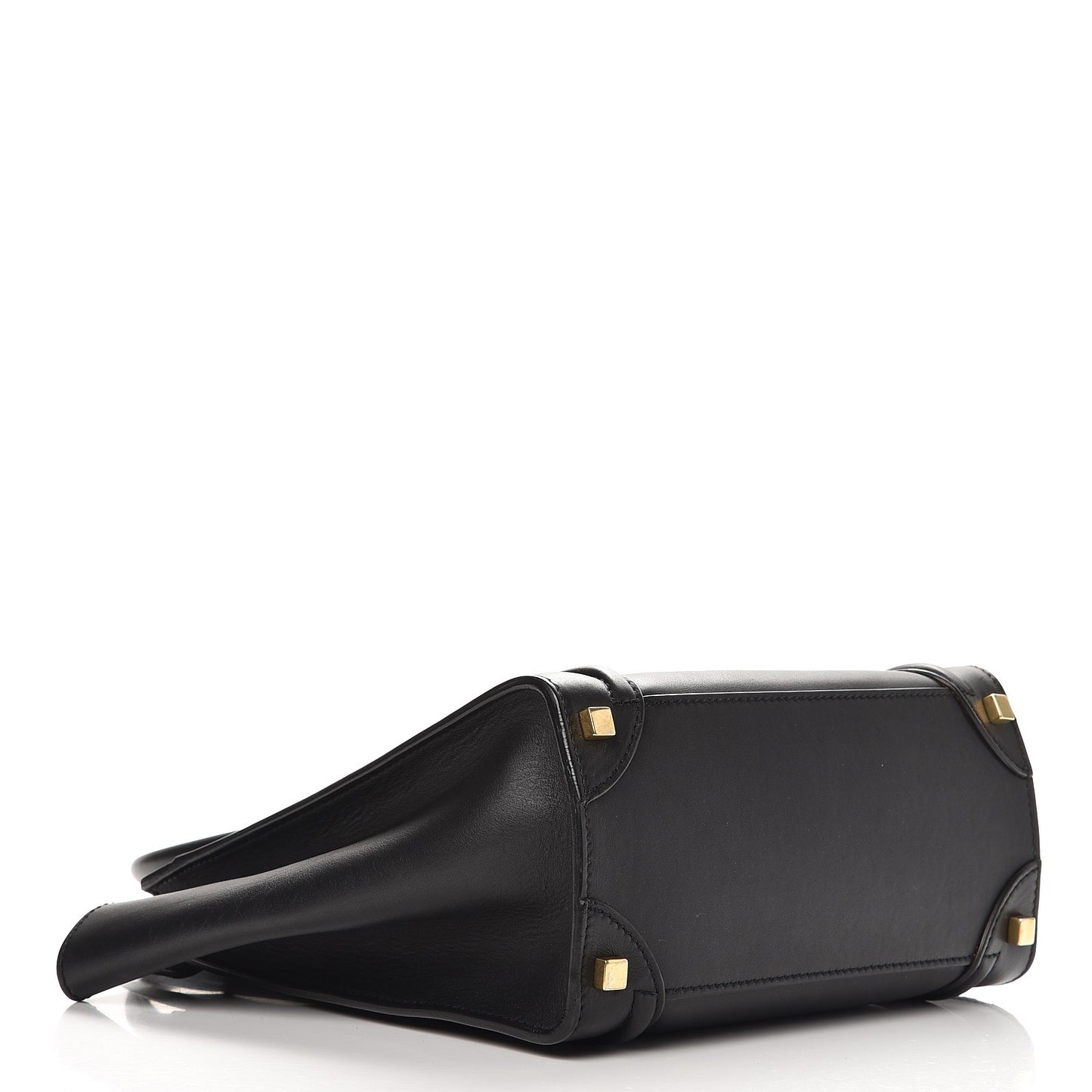 Smooth Calfskin Micro Luggage Black