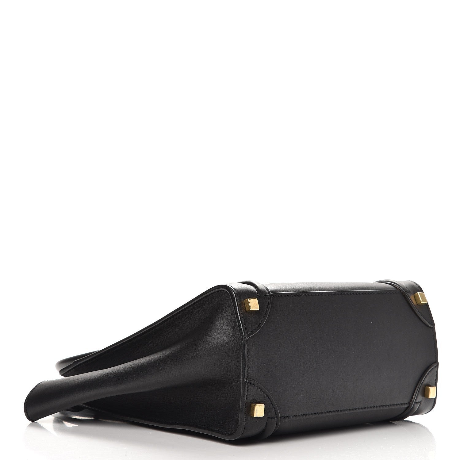 Celine Smooth Calfskin Micro Luggage Black 4 of 9