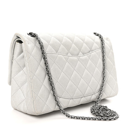 Chanel Metallic Canvas Space Charms 2.55 Reissue 226 Flap Silver 3 of 12