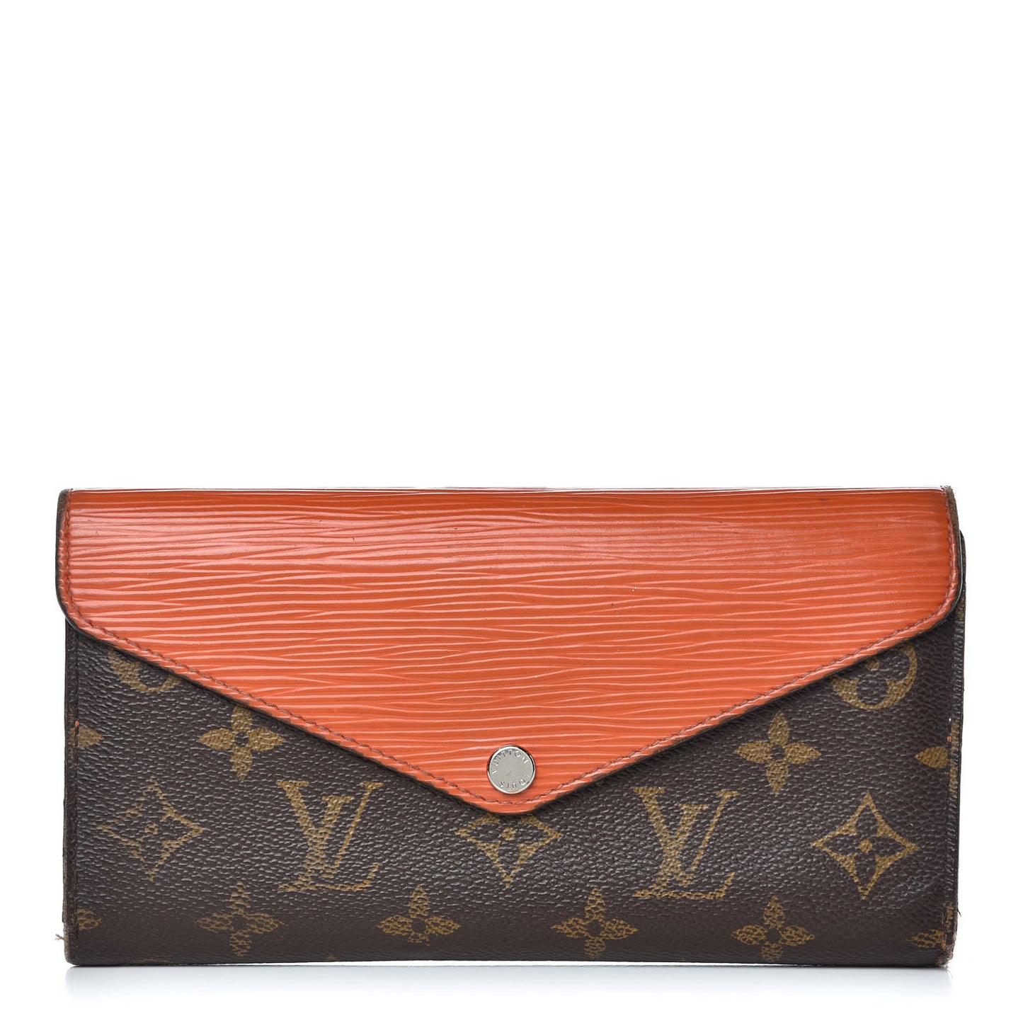 Monogram Epi Marie-Lou Long Wallet Piment