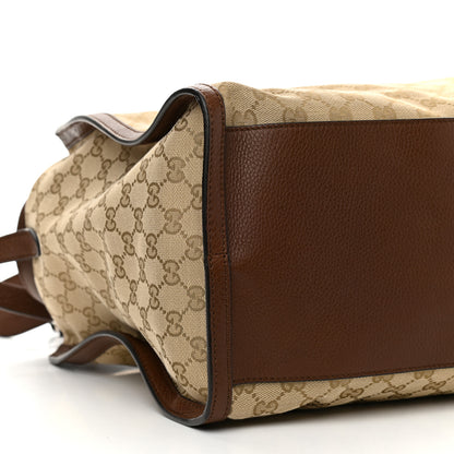 Gucci Monogram Ramble Layered Tote Brown 8 of 15
