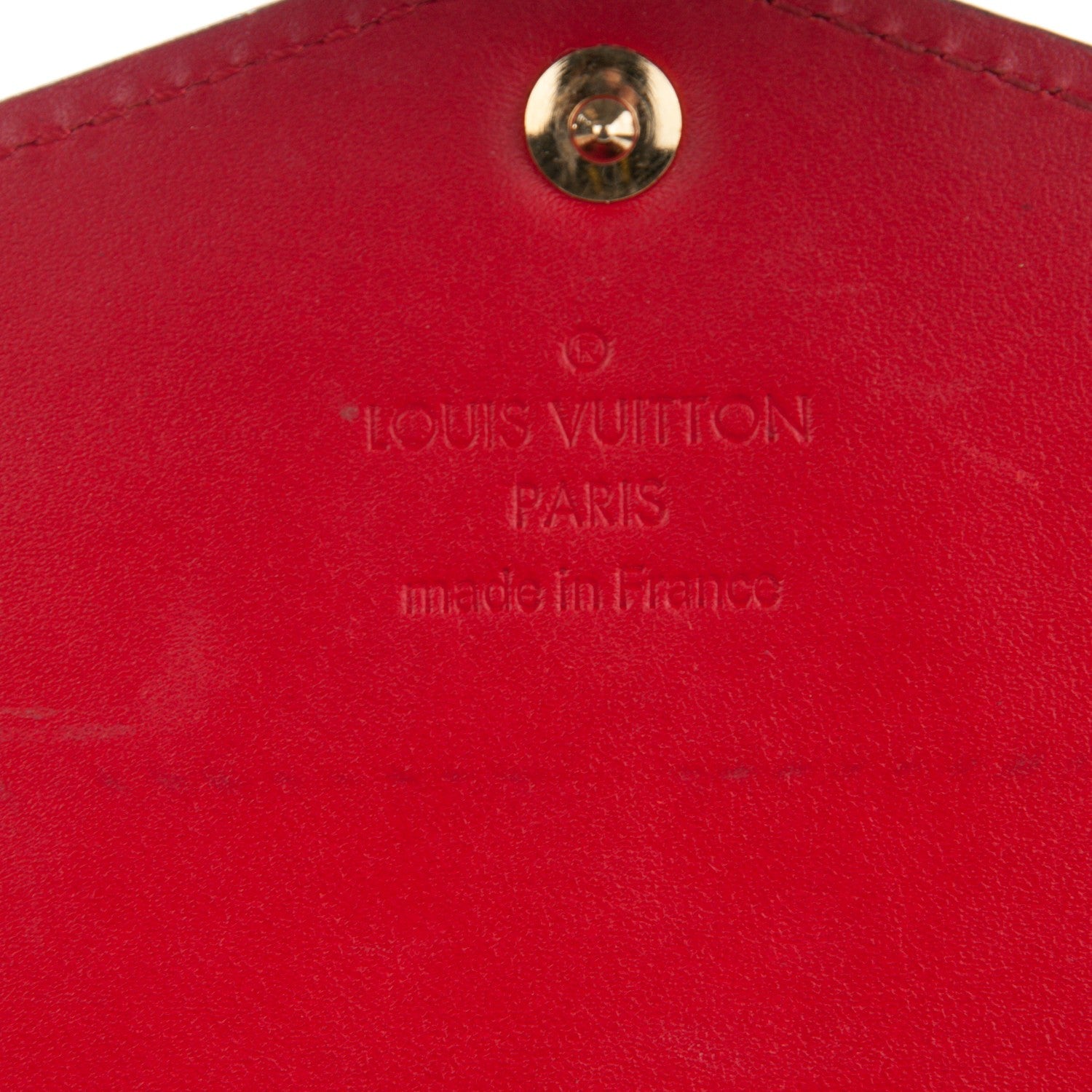 Louis Vuitton Vernis Sarah Wallet NM Cherry 6 of 7