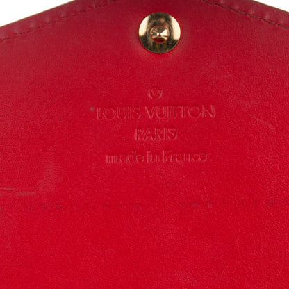 Louis Vuitton Vernis Sarah Wallet NM Cherry 6 of 7