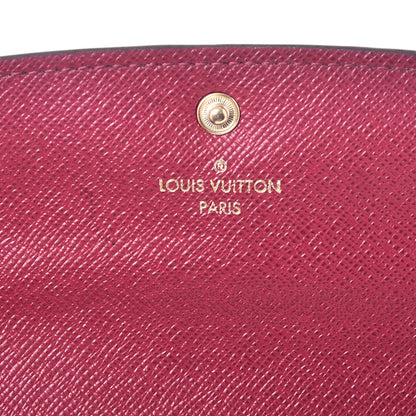 Louis Vuitton Monogram Emilie Wallet Fuchsia 6 of 8