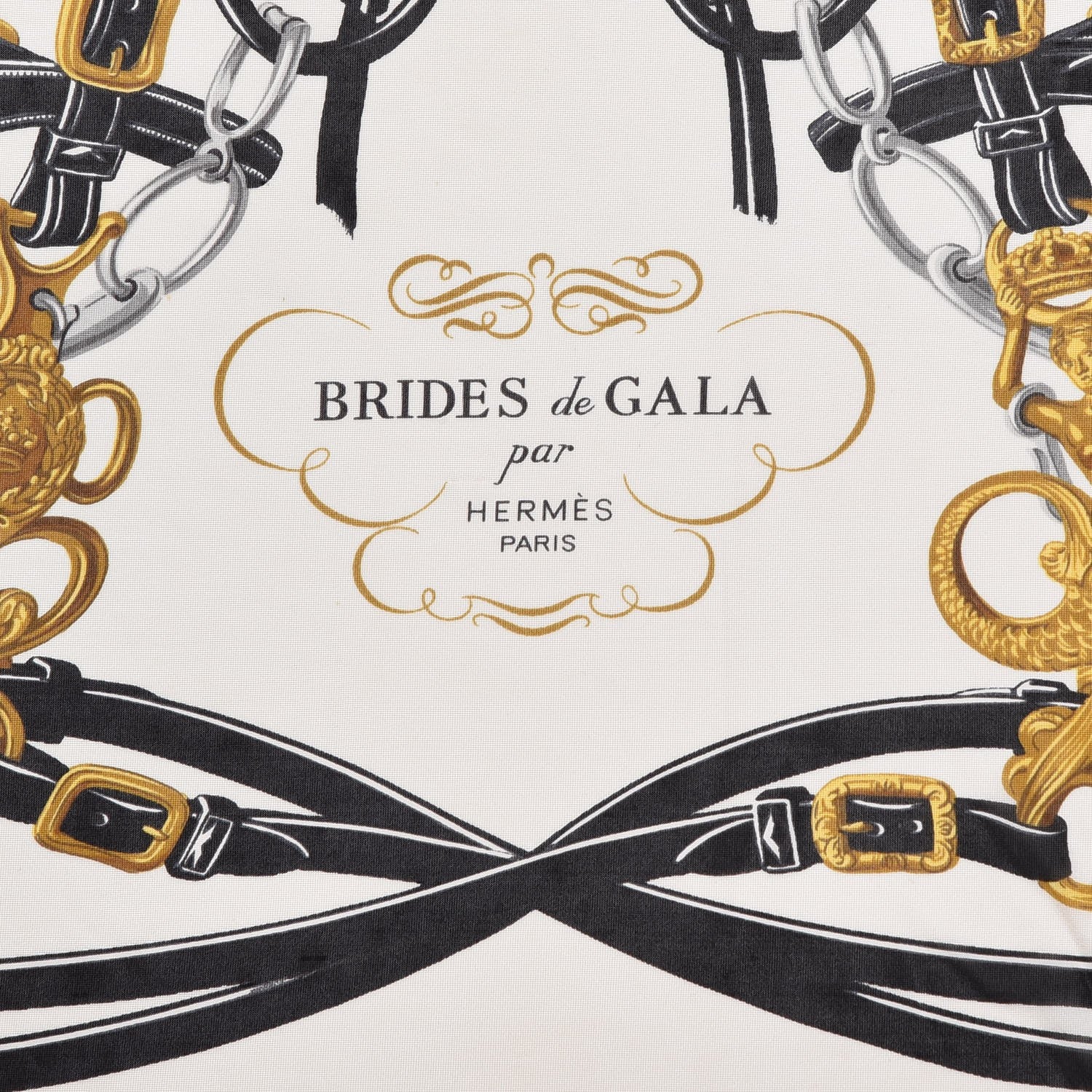 Hermes Silk Brides De Gala Scarf 90 4 of 9