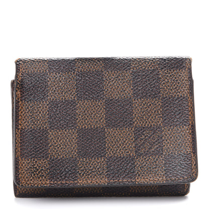 Louis Vuitton Damier Ebene Business Card Holder 1 of 12