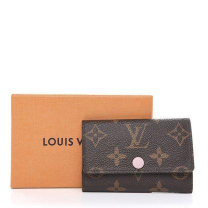 Louis Vuitton Monogram Multicles 6 Key Holder Rose Ballerine 9 of 9