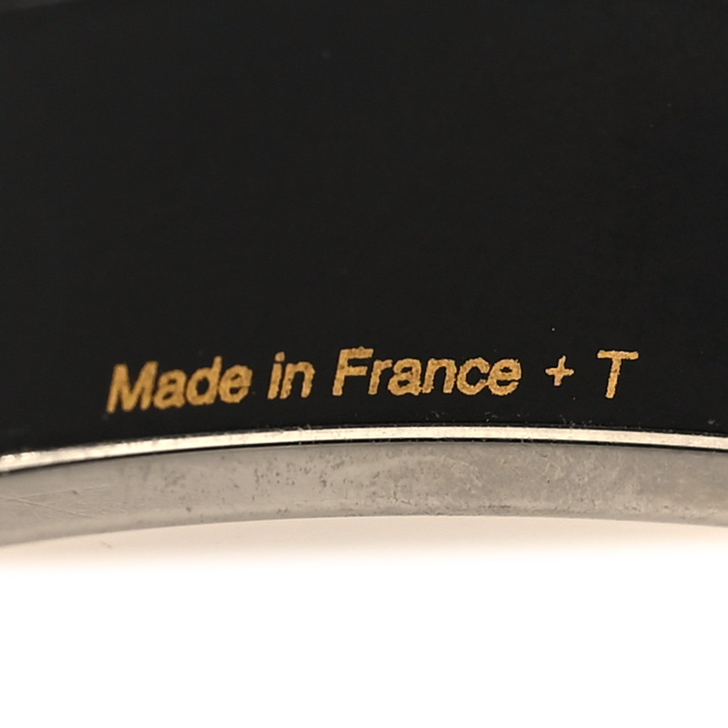 Hermes Enamel Printed Wide Les Léopards Bracelet 70 Positif Negatif 5 of 5
