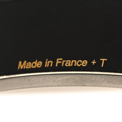 Hermes Enamel Printed Wide Les Léopards Bracelet 70 Positif Negatif 5 of 5