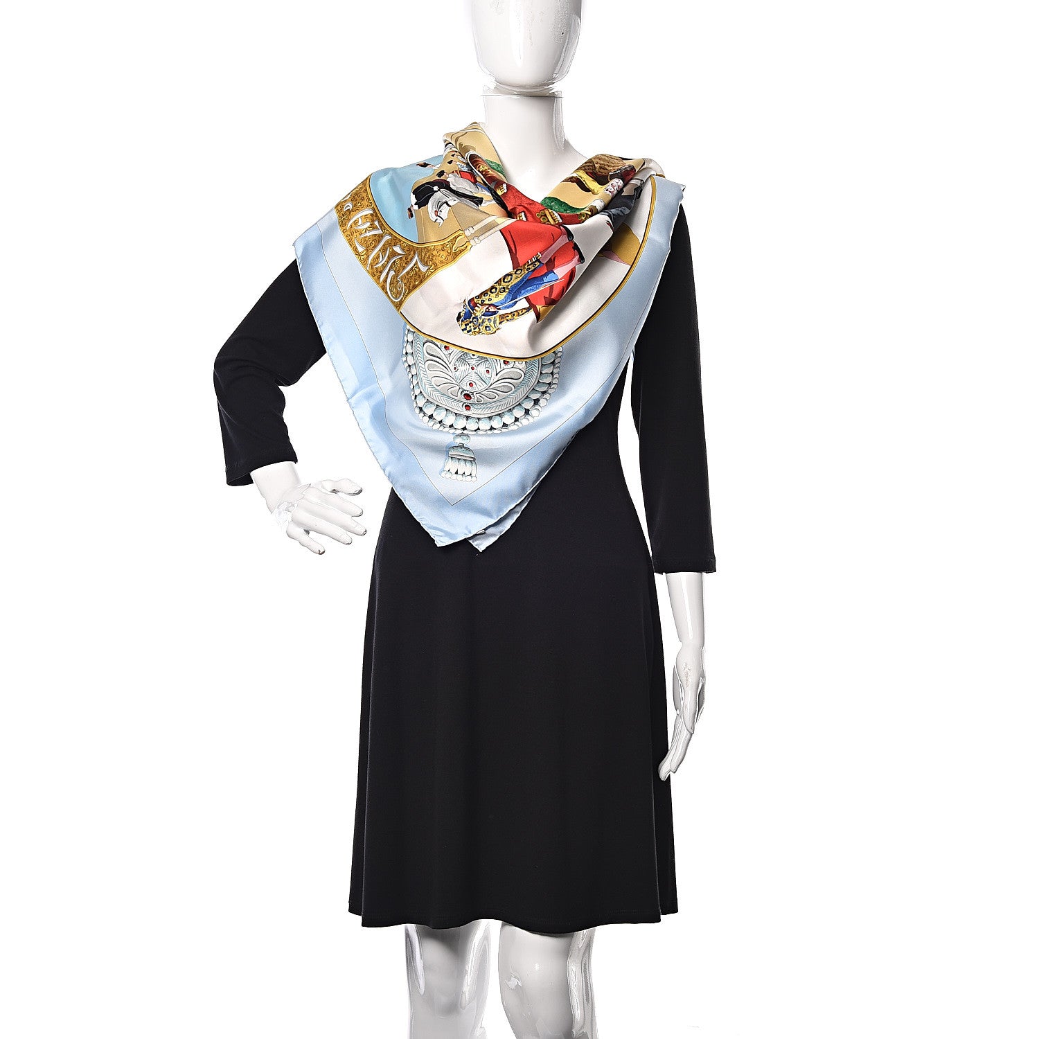Hermes Silk Plaza De Toros Scarf 90 2 of 7