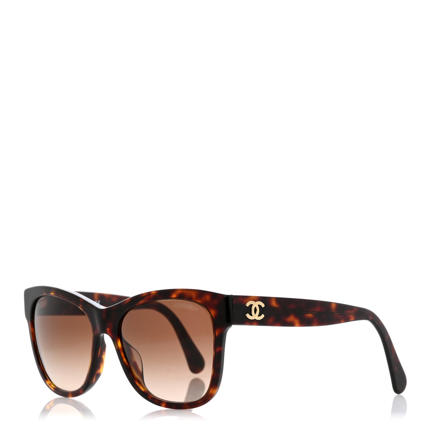 Acetate Runway Square Sunglasses 5380-A Dark Tortoise