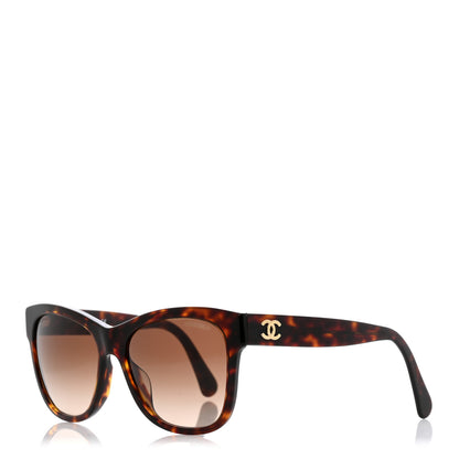 Chanel Acetate Runway Square Sunglasses 5380-A Dark Tortoise 1 of 8