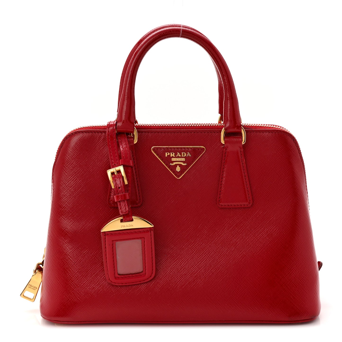 Saffiano Vernice  Promenade Tote Rosso