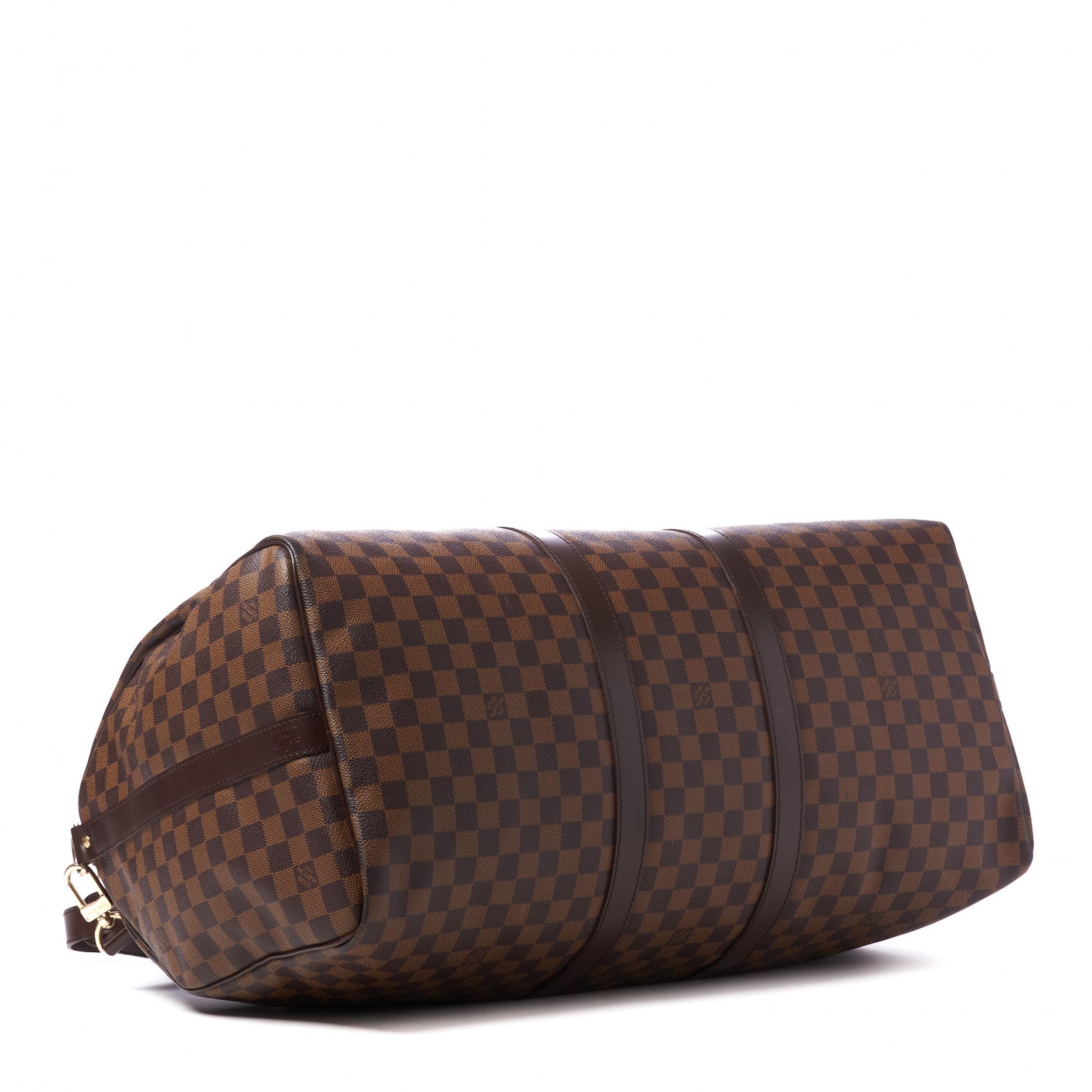 Louis Vuitton Damier Ebene Keepall Bandouliere 55 3 of 9