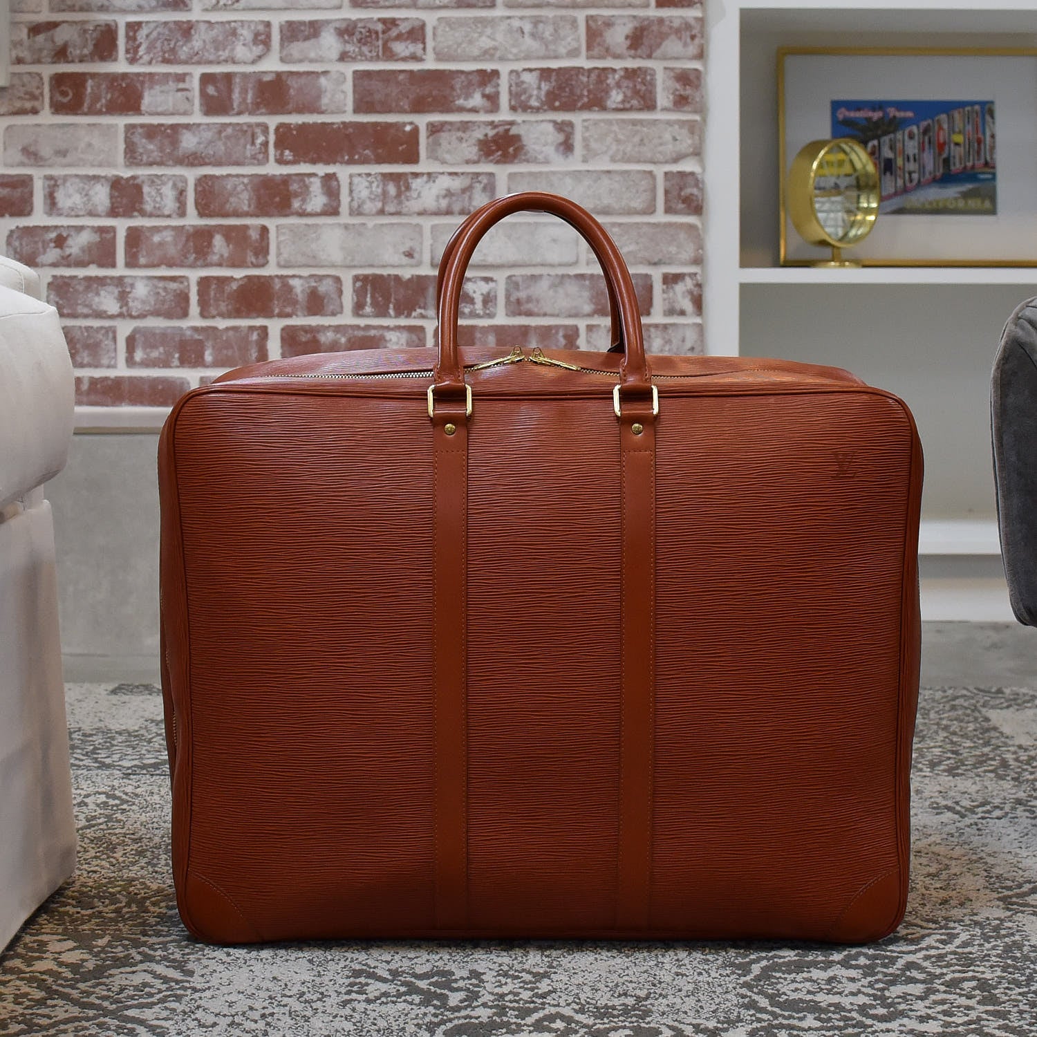 Louis Vuitton Epi Sirius 55 Kenyan Fawn 2 of 11