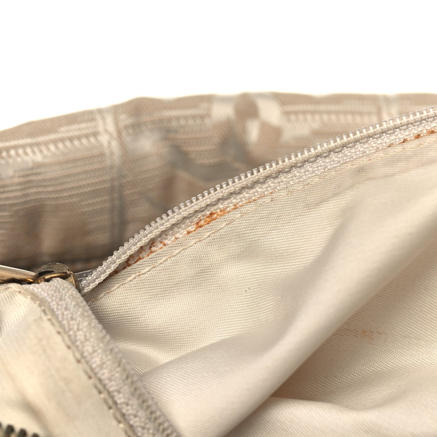 Nylon Travel Shoulder Bag Beige