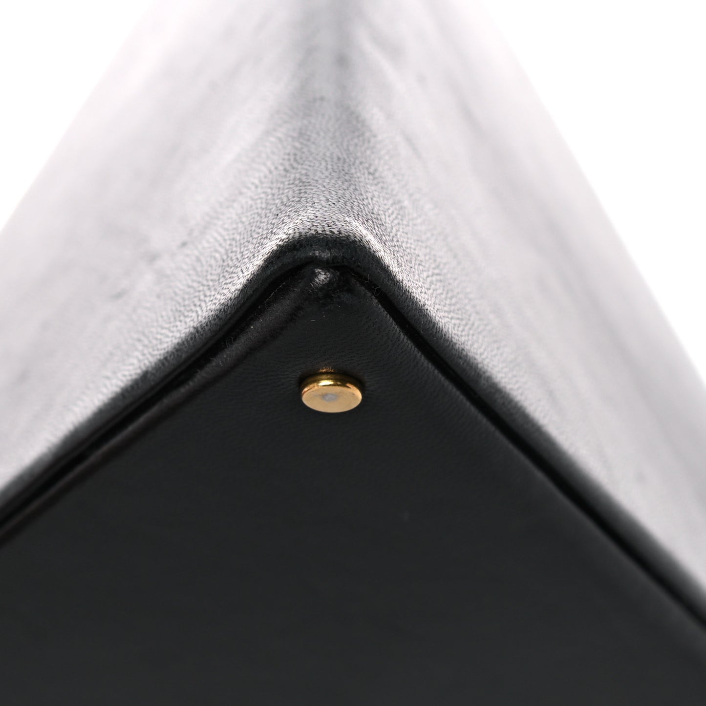 Lambskin Pyramid Clutch Black