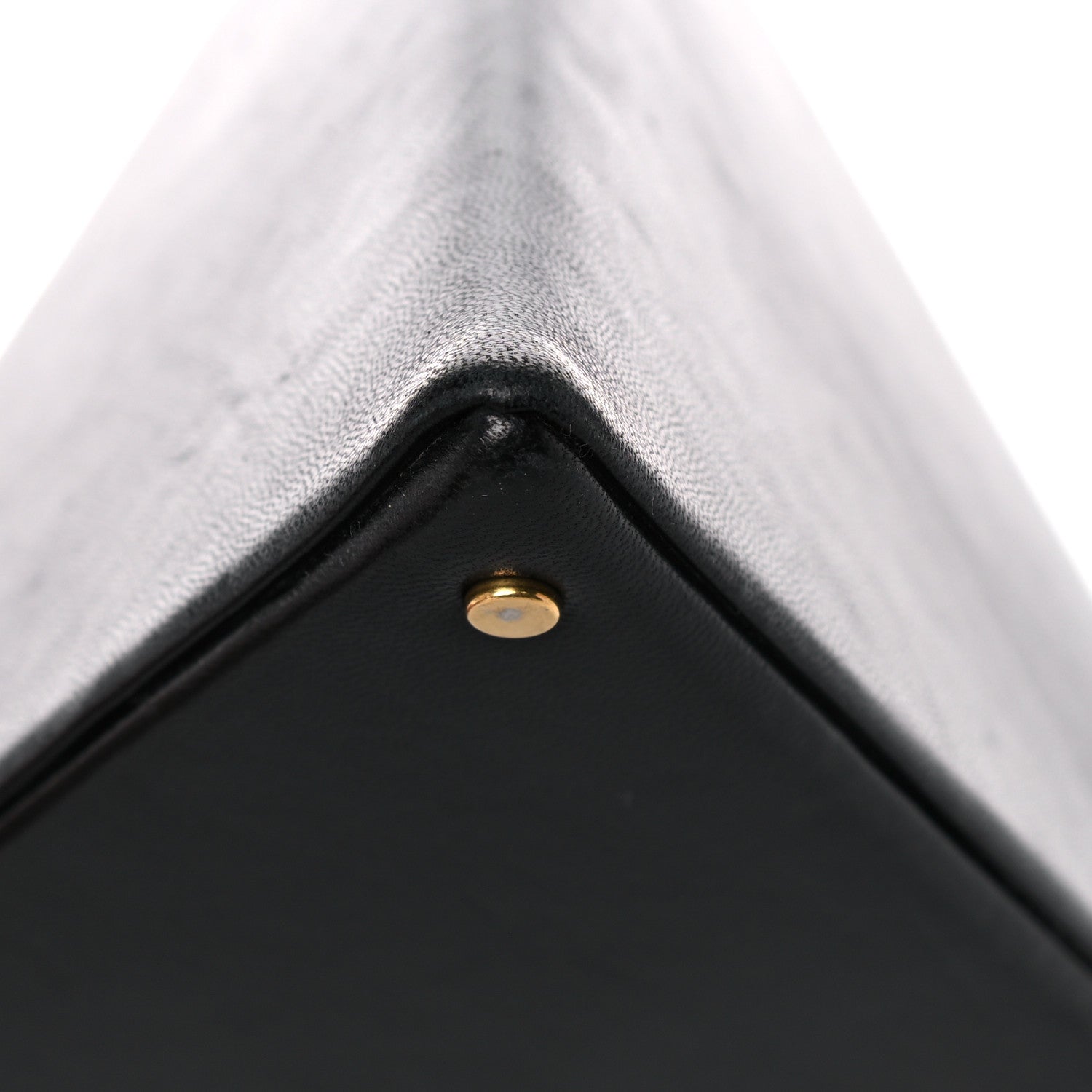 Saint Laurent Lambskin Pyramid Clutch Black 14 of 17