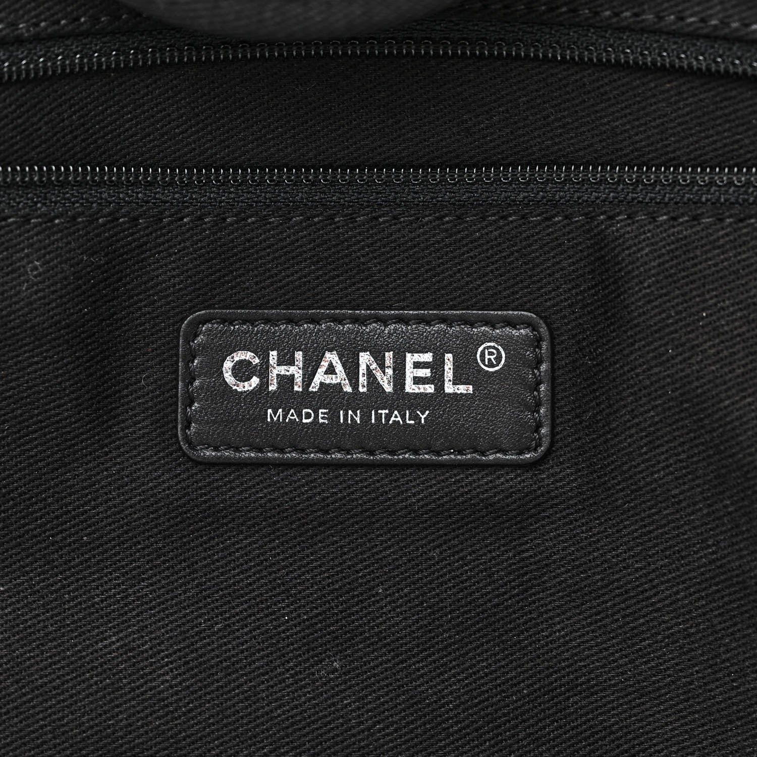 Chanel Woven Straw Raffia Extra Large Deauville Tote Grey 6 of 11