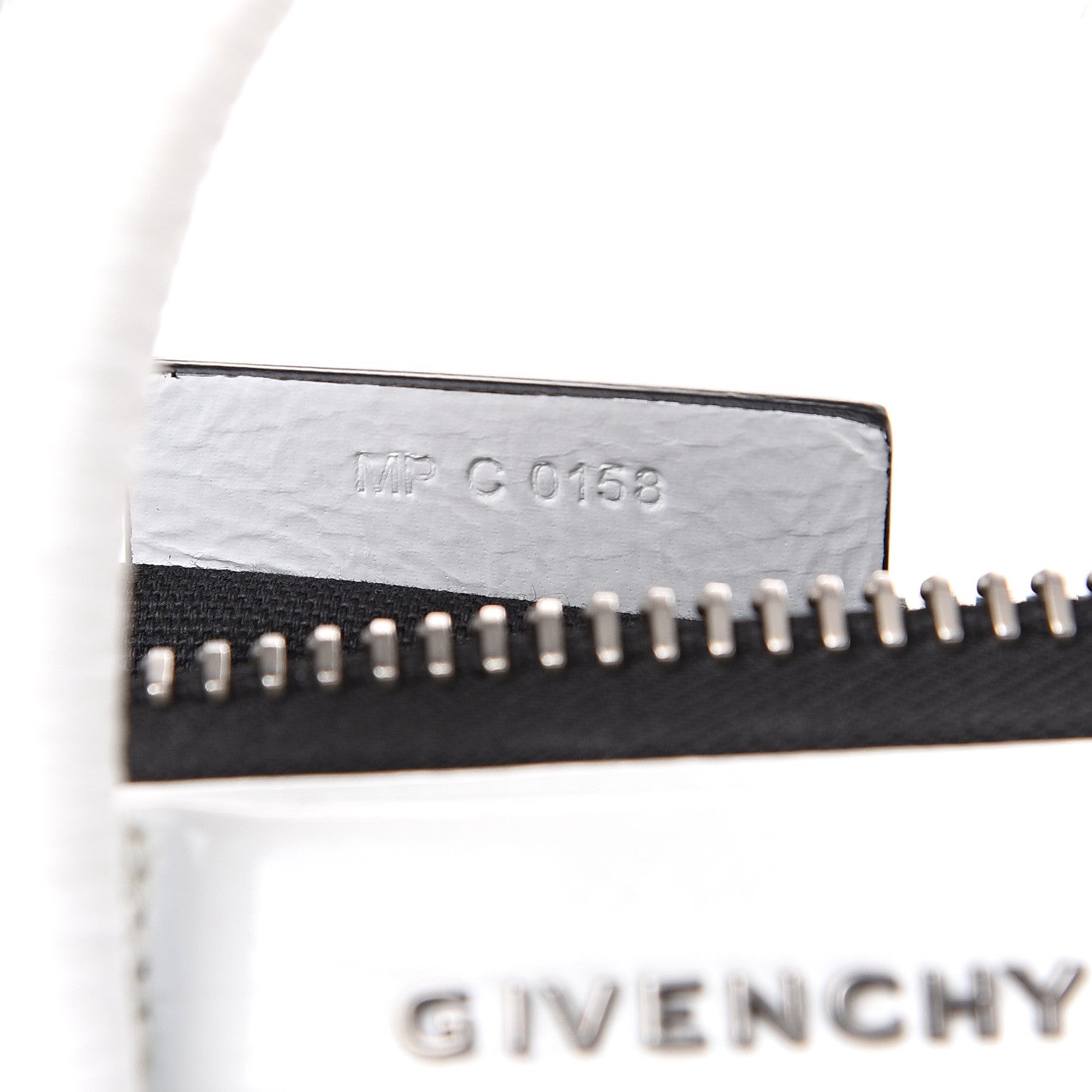 Givenchy Crinkled Patent Calfskin Mini Antigona White 6 of 10