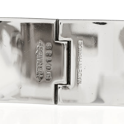 Hermes Enamel Wide Clic Clac H Bracelet PM Vieux Rose White 4 of 4