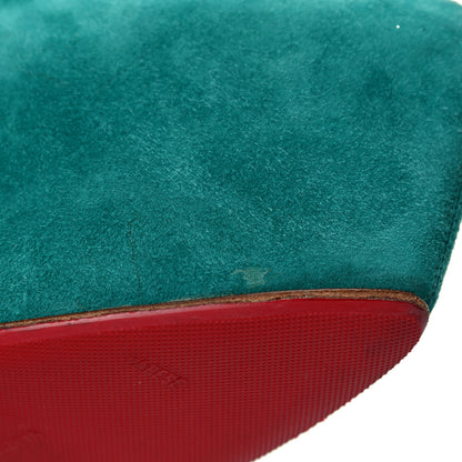 Christian Louboutin Veau Velours Fierce 160 Ankle Boots 38.5 Noumea 14 of 16