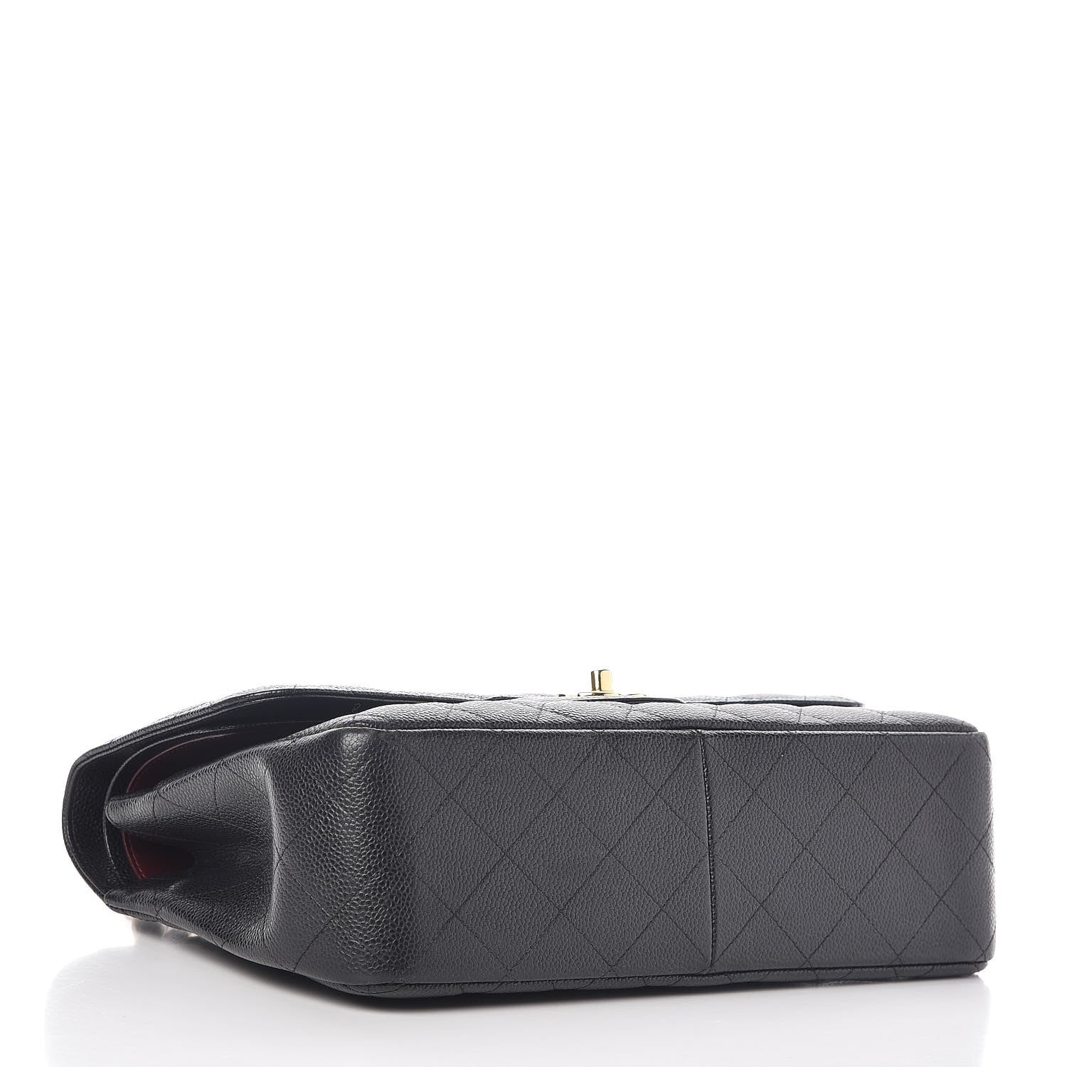 Chanel Caviar Quilted Jumbo Double Flap Black 4 of 13