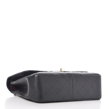 Chanel Caviar Quilted Jumbo Double Flap Black 4 of 13