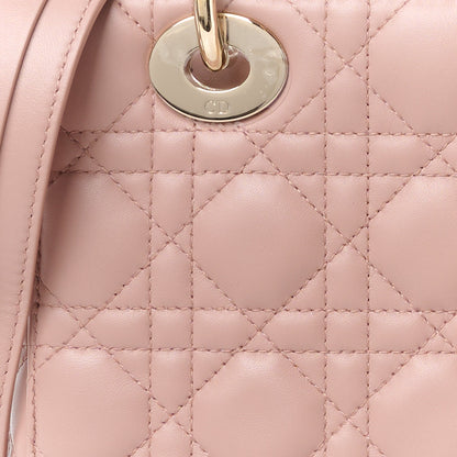 Christian Dior Lambskin Cannage Small My ABCDior Lady Dior Fard 8 of 11