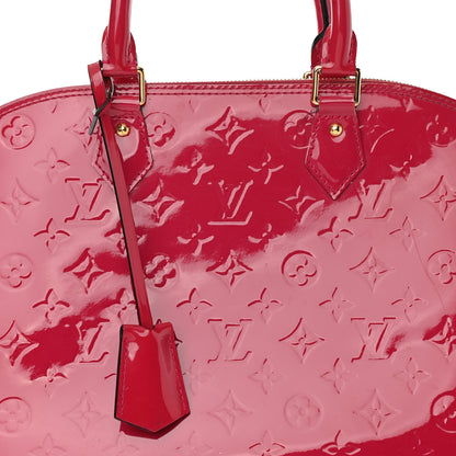 Louis Vuitton Vernis Alma GM Rose Indien 7 of 17