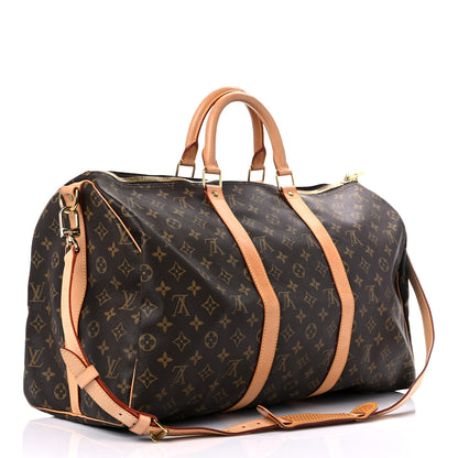 Louis Vuitton Monogram Keepall Bandouliere 50 3 of 22