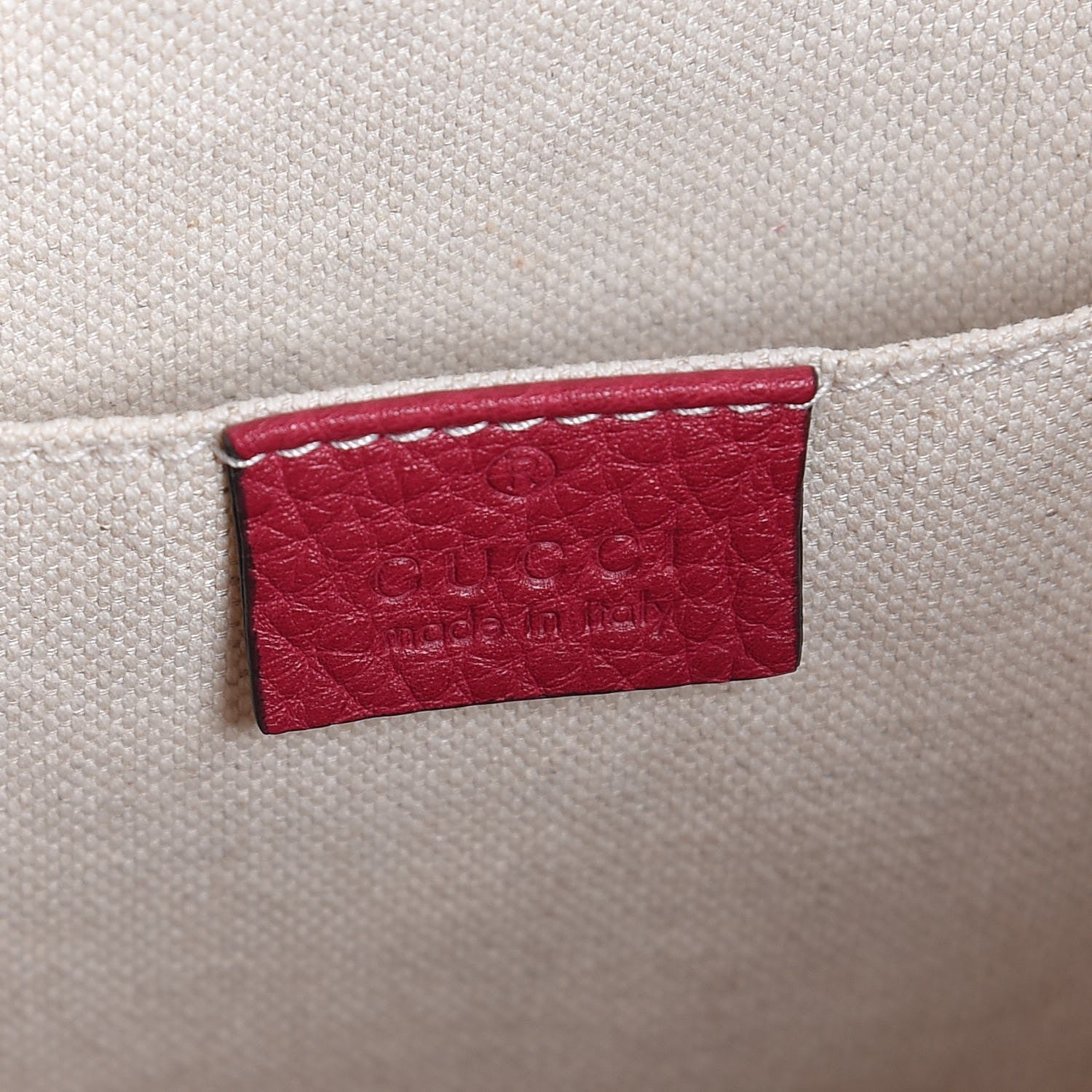 Gucci Cellarius Calfskin Medium Bamboo Backpack Petunia 6 of 7