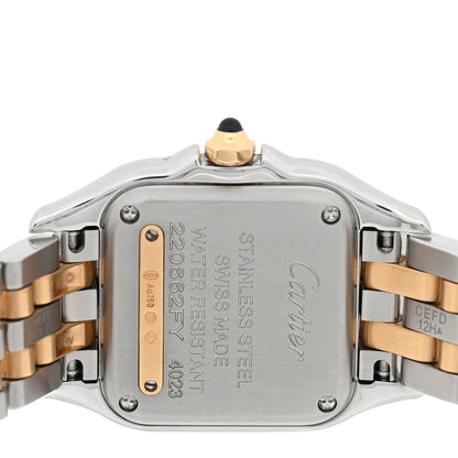 Cartier Stainless Steel 18K Yellow Gold 22mm Panthere Quartz Watch 4 of 5