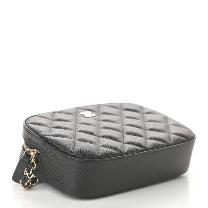 Chanel Caviar Quilted Vanity With Chain Black 4 of 10