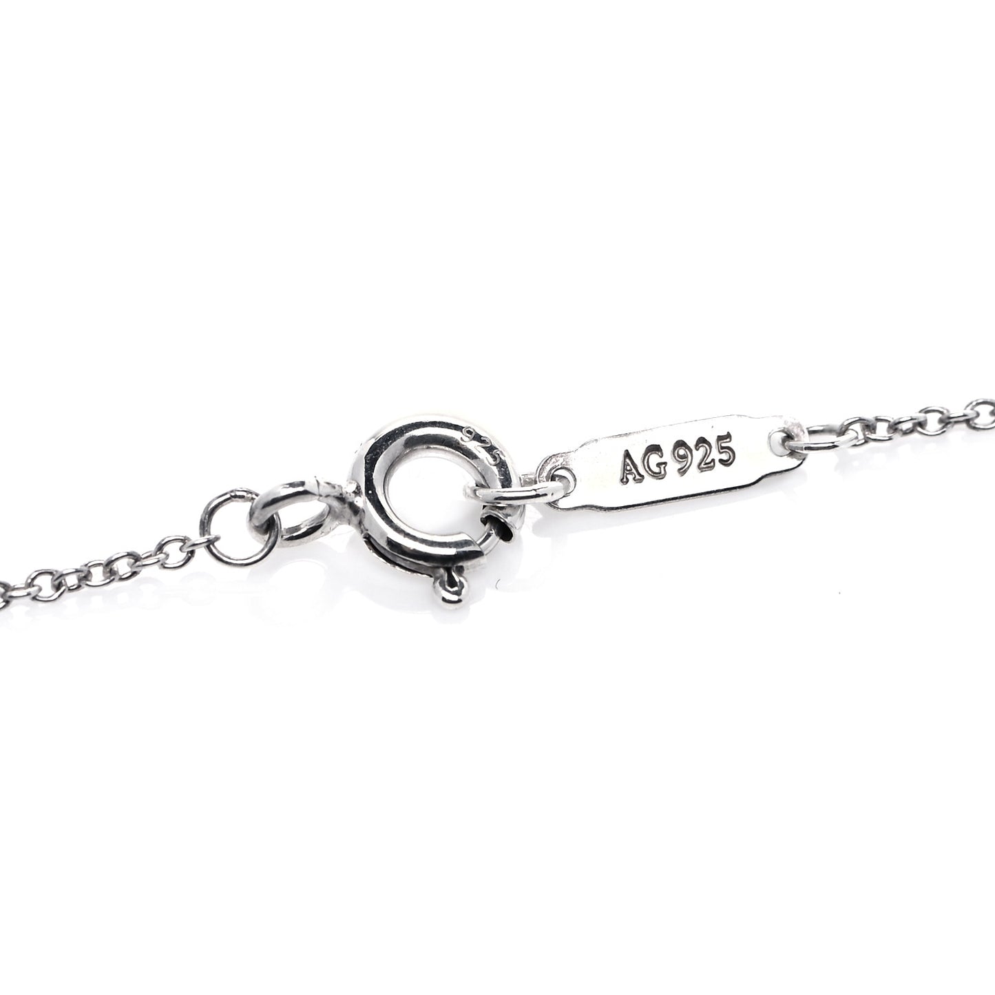 Sterling Silver Letter H Disc Pendant Necklace