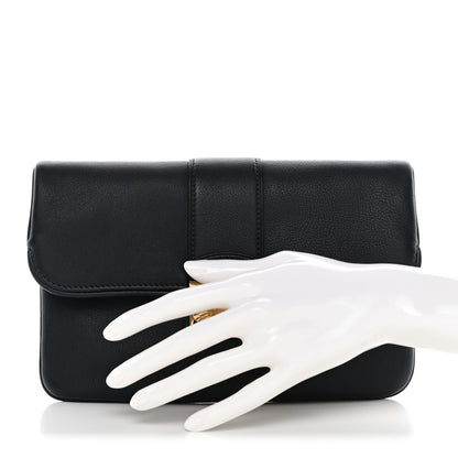 Louis Vuitton Calfskin Slim Clutch MM Sofia Coppola Cobalt 2 of 9