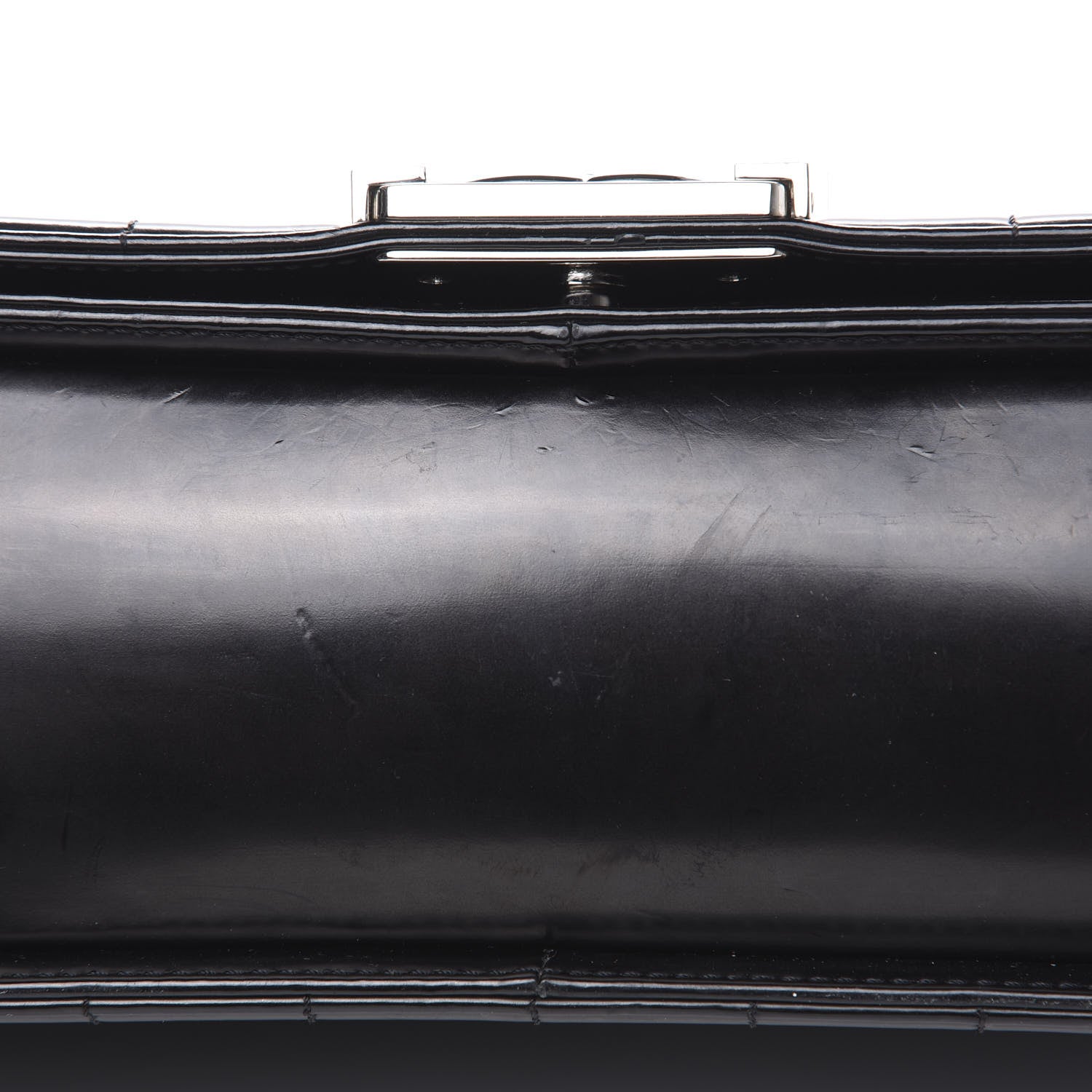 Chanel Glazed Calfskin Large Boy Flap Black 11 of 13